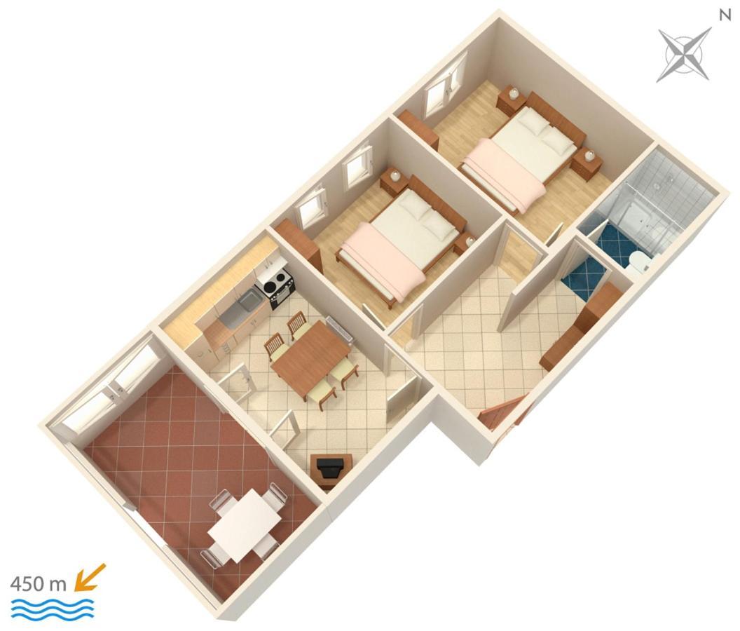Family Friendly Apartments With A Swimming Pool Povljana, Pag - 244 المظهر الخارجي الصورة